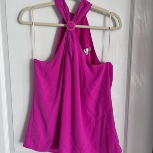 Trina Turk Elegant Pink Halter Top